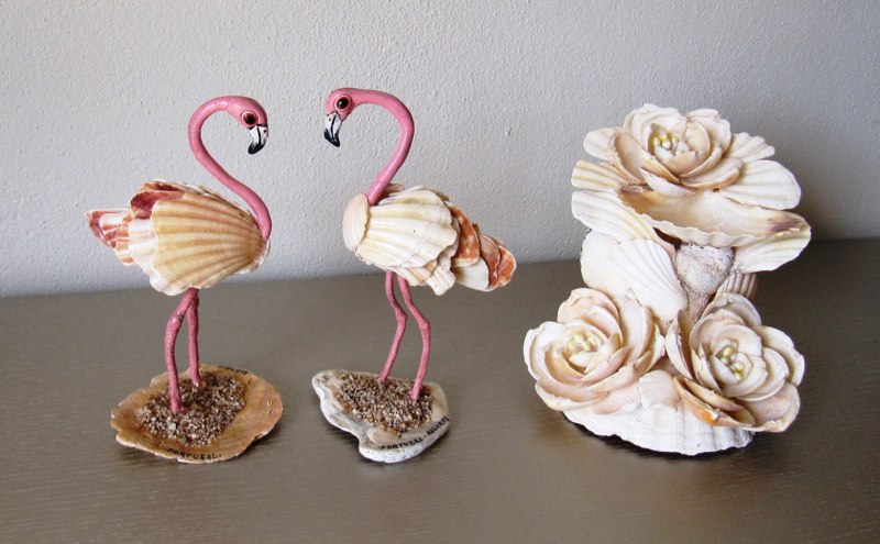 Foto Souvenirs de Portugal - estatuetas de conchas  